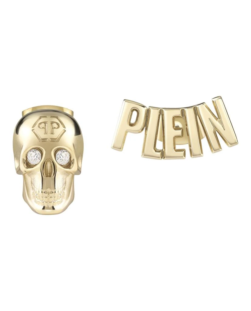 商品Philipp Plein|Lettering Crystal Stud Earrings,价格¥1195,第1张图片