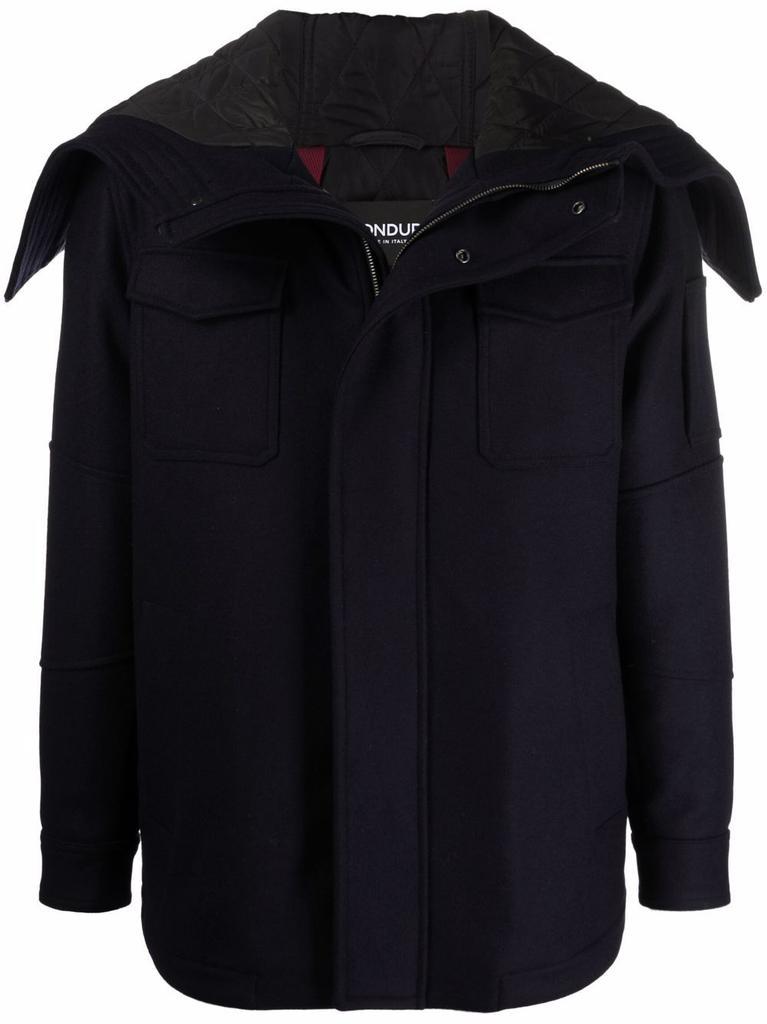 商品DONDUP|DONDUP wool zip-fastened hooded,价格¥3190,第1张图片