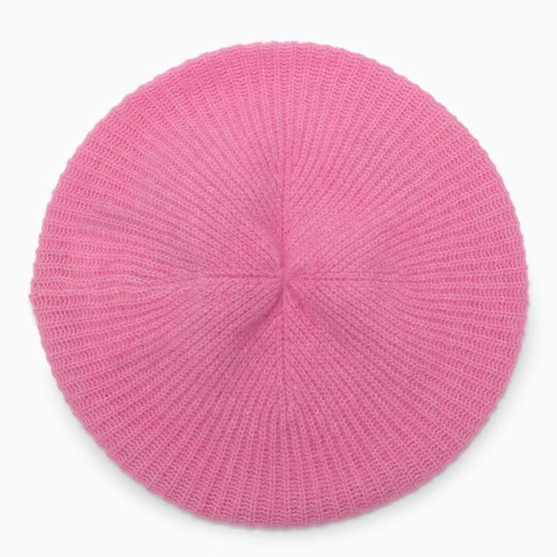 商品Ganni|Pink knitted hat,价格¥448,第2张图片详细描述
