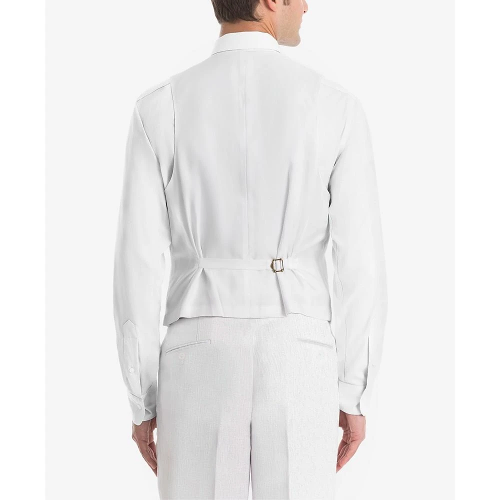 商品Ralph Lauren|Men's UltraFlex Classic-Fit White Linen Vest,价格¥372,第2张图片详细描述