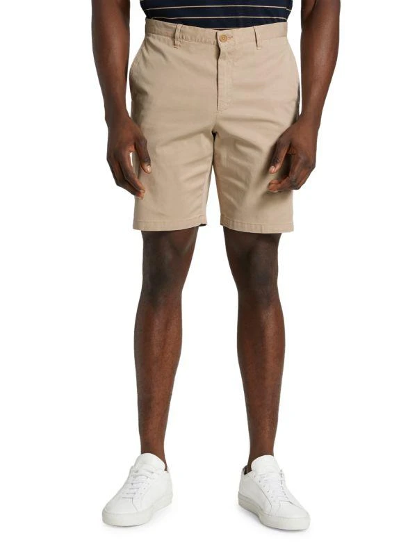 商品Saks Fifth Avenue|Slim-Fit Dyed Chino Shorts,价格¥151,第1张图片