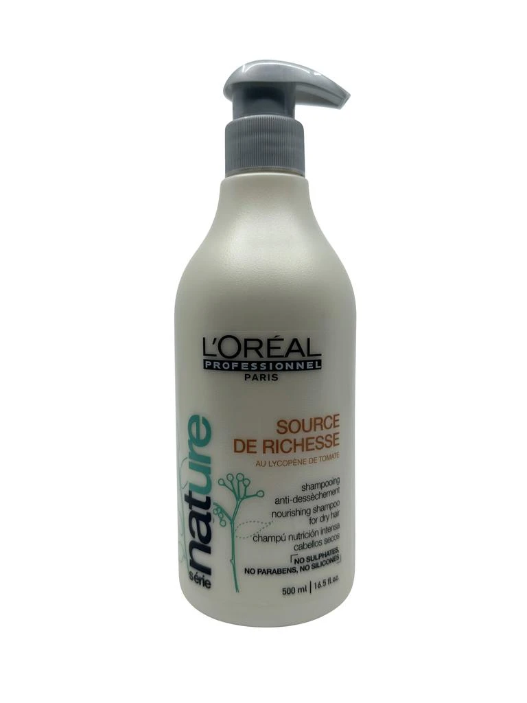 商品L'Oreal Paris|L'Oreal Professionel Source de Richesse Shampoo Dry Hair  16.5 OZ,价格¥142,第1张图片