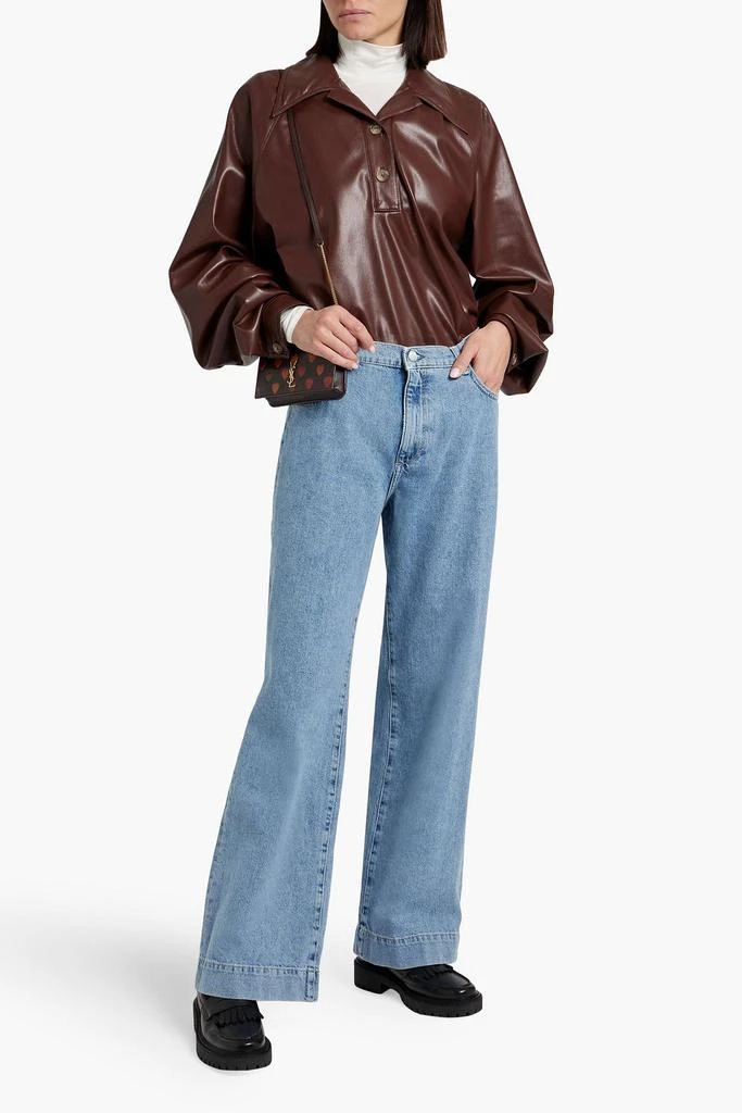 商品DL1961|Zoie high-rise wide-leg jeans,价格¥774,第2张图片详细描述