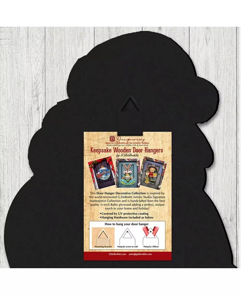 商品Designocracy|by Dona Gelsinger Santa Little Friends Wall and Door Hanger,价格¥915,第2张图片详细描述