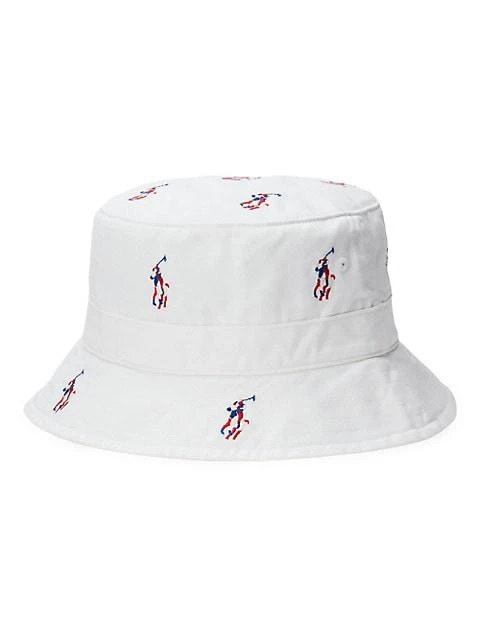 商品Ralph Lauren|Polo Twill-Loft Bucket Hat,价格¥243,第2张图片详细描述