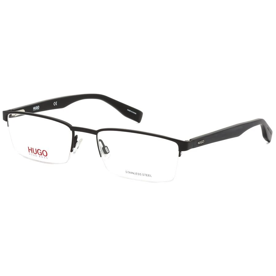 商品Hugo Boss|Hugo Boss Mens Black Rectangular Eyeglass Frames HG032402W70055,价格¥286,第1张图片