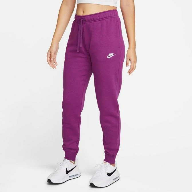 商品NIKE|Women's Nike Sportswear Club Fleece Mid-Rise Jogger Pants,价格¥372,第1张图片