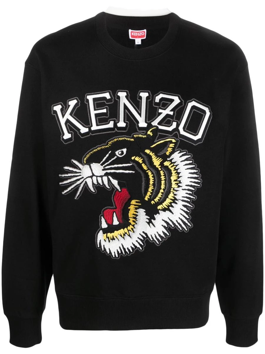 商品Kenzo|Kenzo 男士卫衣 FD65SW0494MF99J-0 黑色,价格¥1199,第1张图片