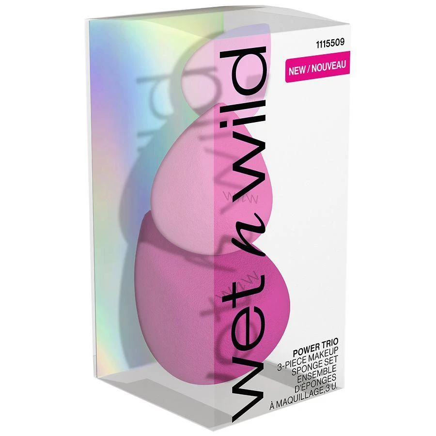 商品Wet n Wild|Power Trio 3-Piece Makeup Sponge Set,价格¥39,第3张图片详细描述