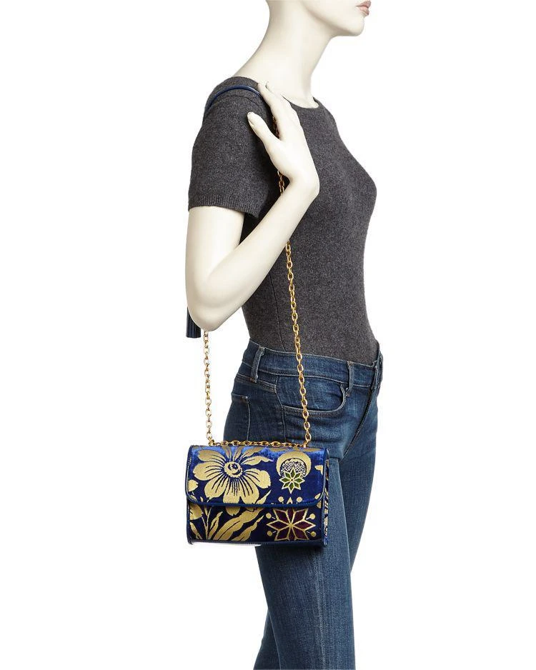 商品Tory Burch|Fleming 花朵印花小号单肩包,价格¥1383,第2张图片详细描述