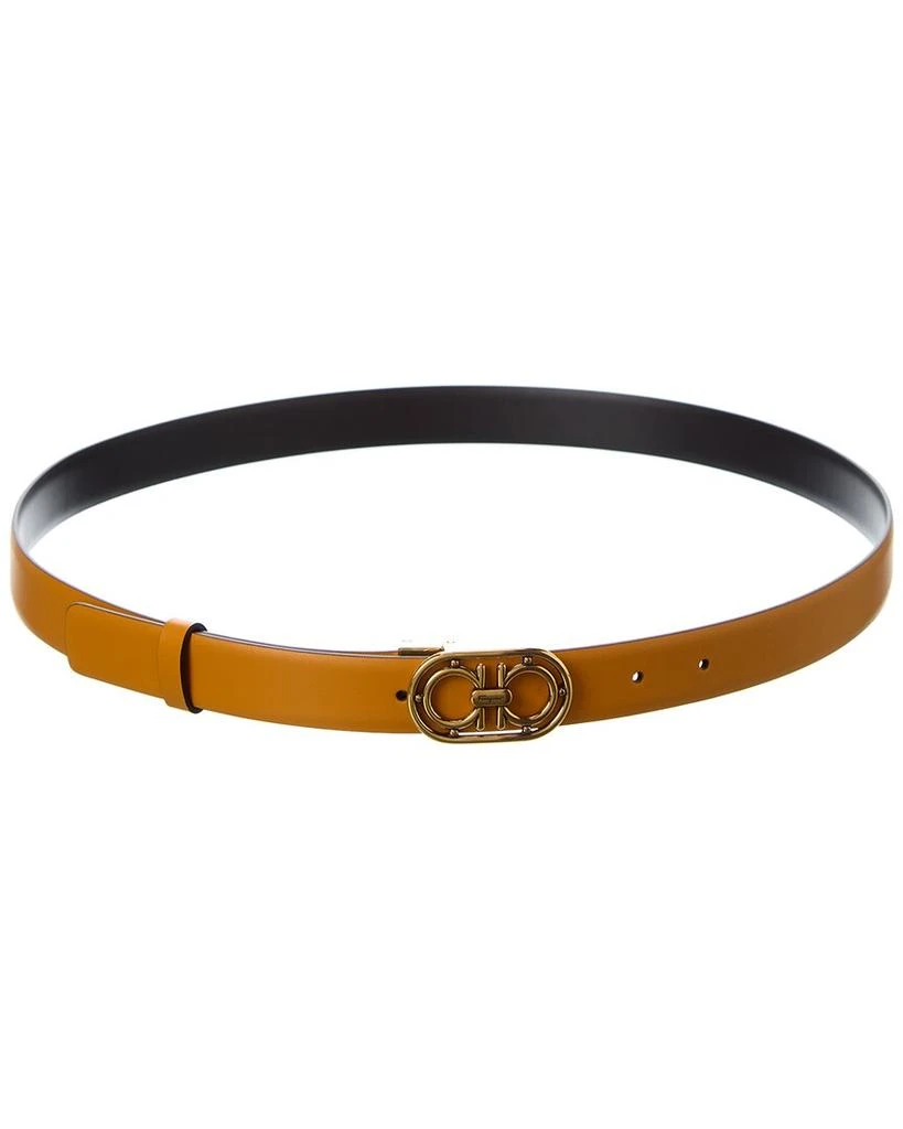 商品Salvatore Ferragamo|Salvatore Ferragamo Gancini Reversible & Adjustable Leather Belt,价格¥2848,第1张图片