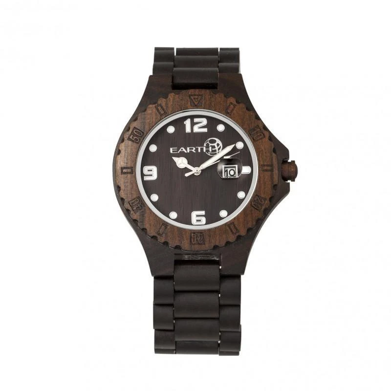 商品Earth Wood|Raywood Bracelet Watch With Date,价格¥846,第1张图片