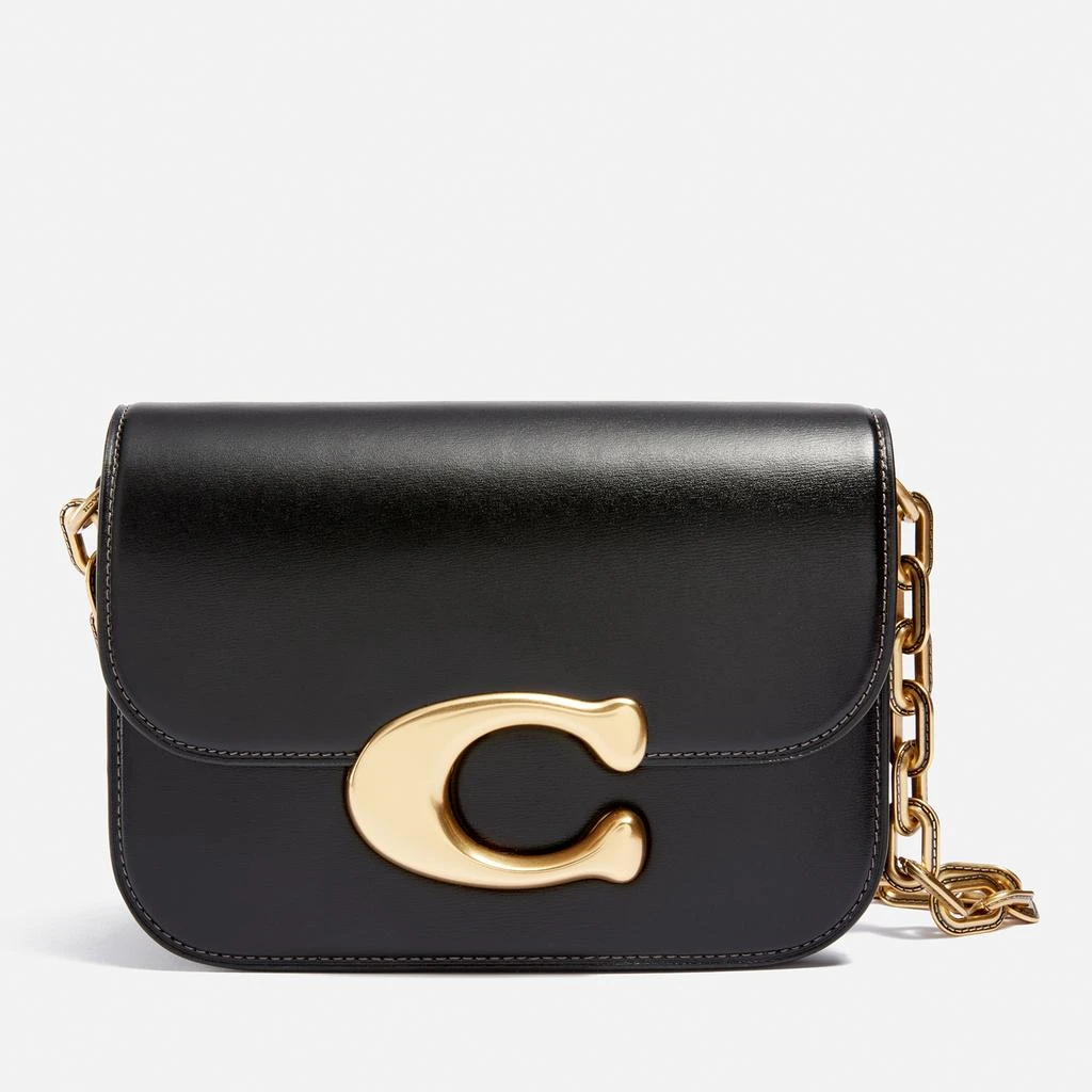 商品Coach|Idol Luxe Leather Shoulder Bag,价格¥4411,第1张图片