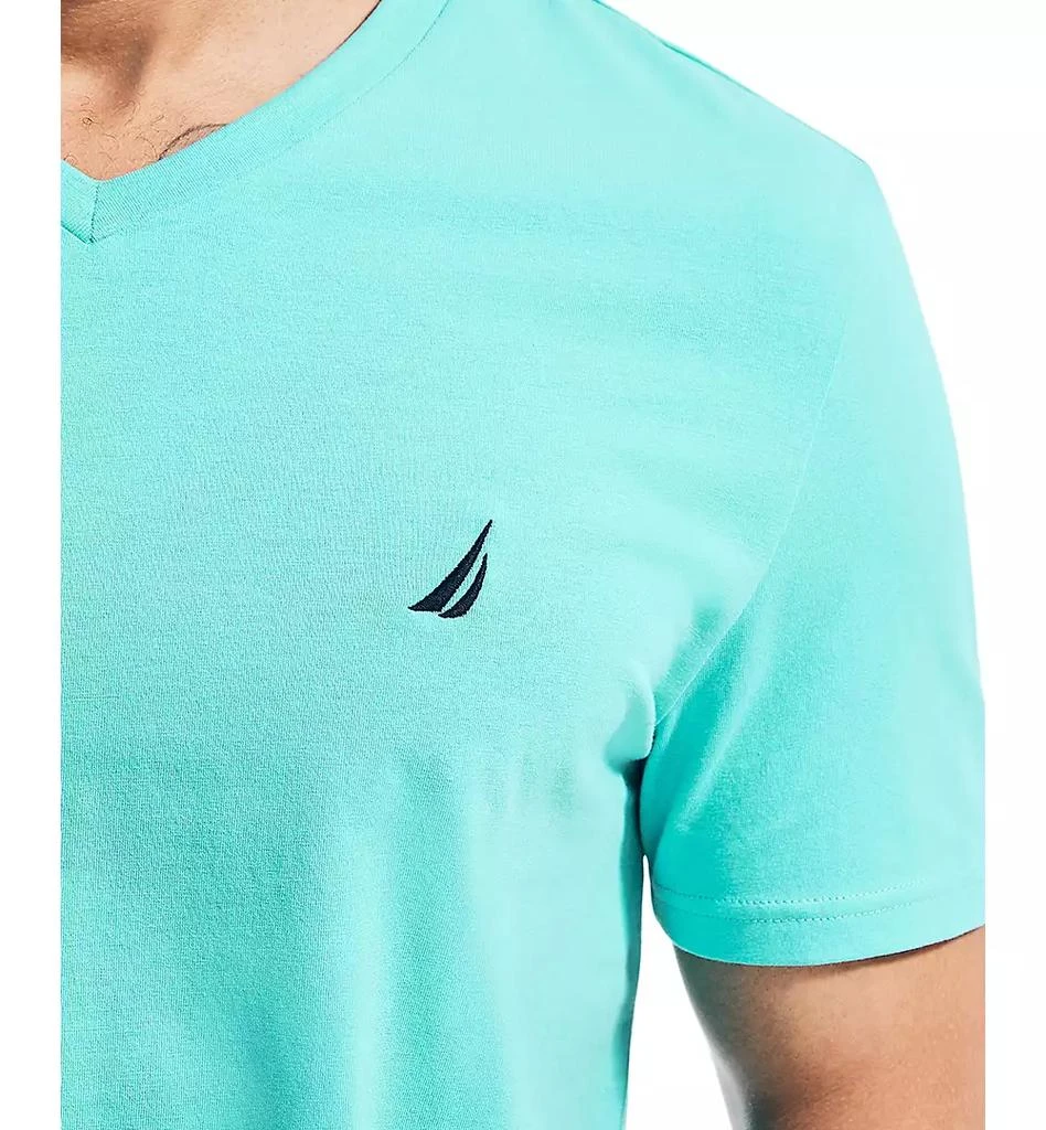 商品Nautica|Men's Classic-Fit Cotton V-Neck T-Shirt,价格¥166,第4张图片详细描述