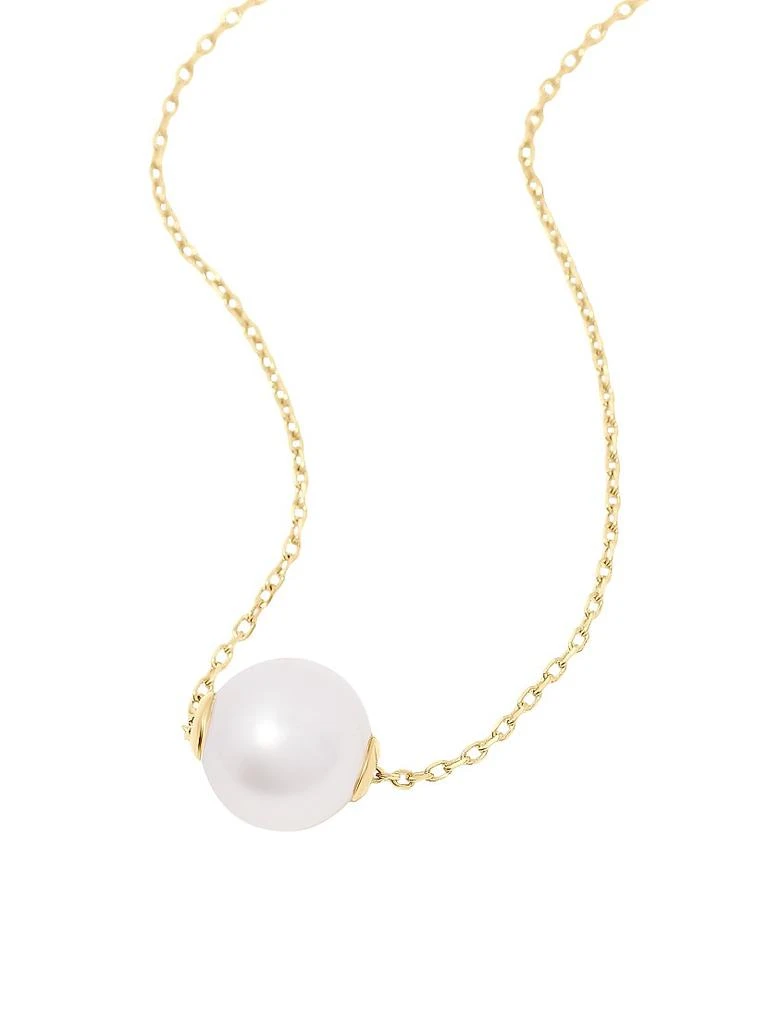 商品brook & york|Selma 14K-Gold Vermeil & Cultured Pearl Necklace,价格¥2071,第3张图片详细描述