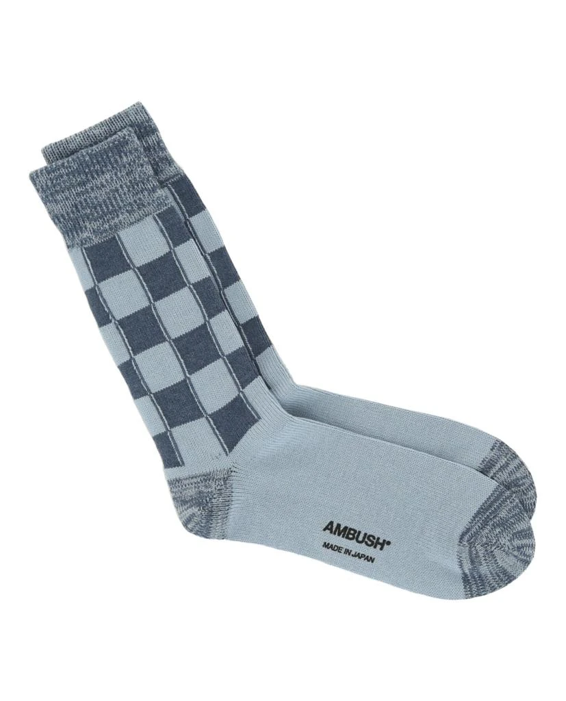商品Ambush|Ambush Long Check Socks,价格¥217,第1张图片