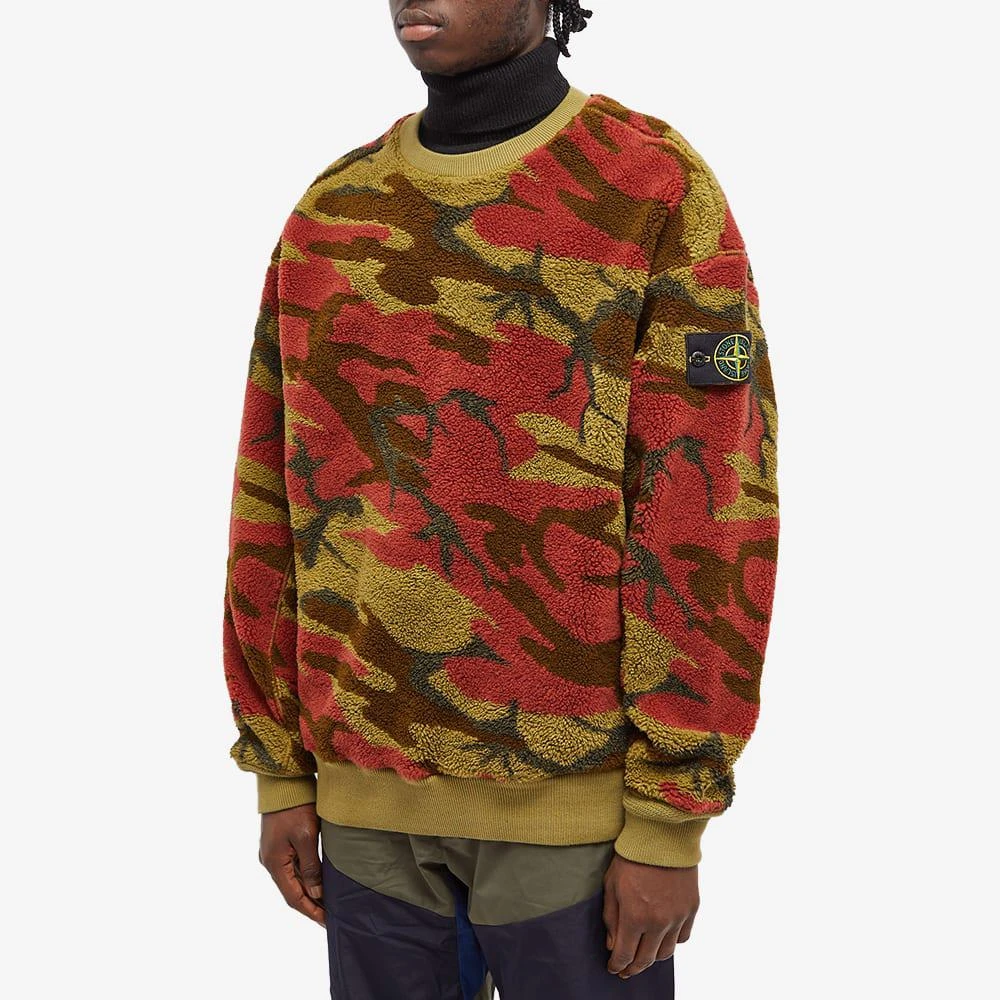 商品Stone Island|Stone Island Heritage Camo Fleece Sweat,价格¥2638,第2张图片详细描述