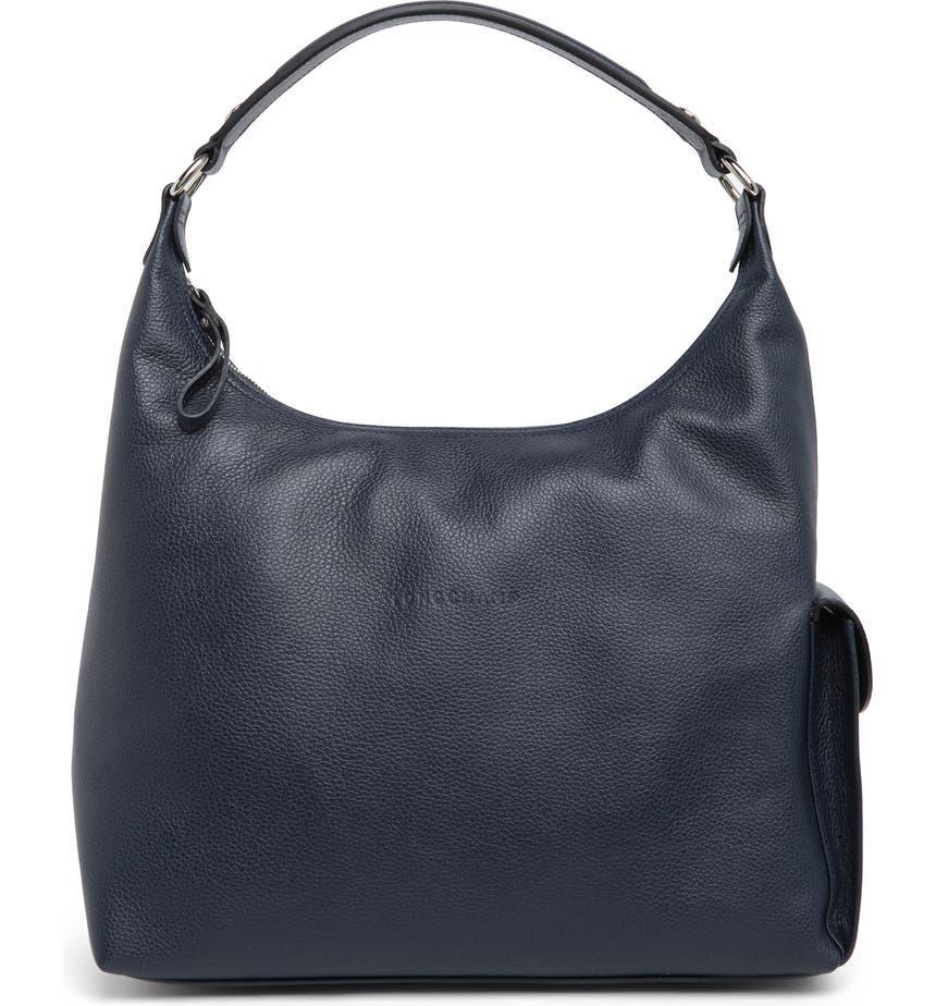 商品Longchamp|Leather Hobo Bag,价格¥1881,第1张图片