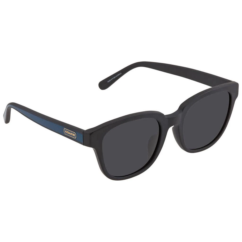 商品Coach|Coach Dark Grey Solid Square Mens Sunglasses HC8340U 500287 53,价格¥411,第1张图片