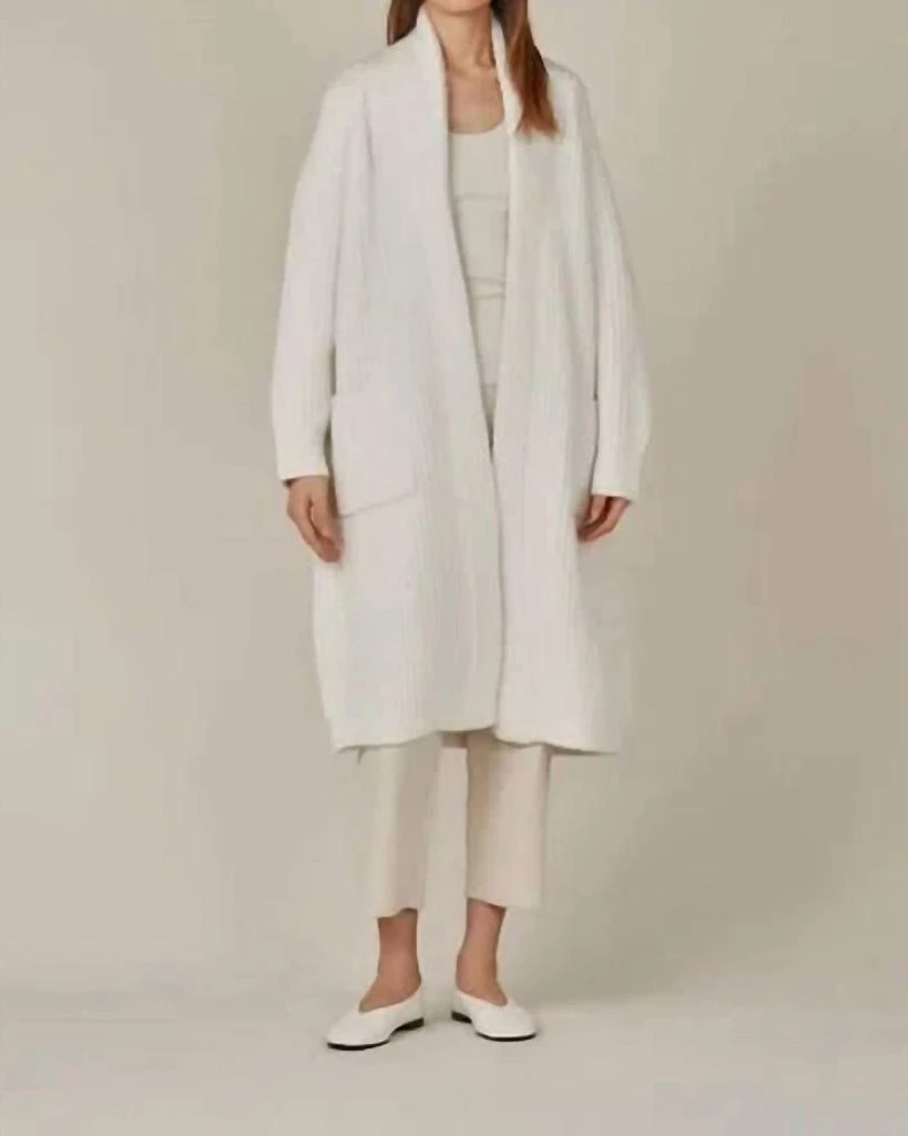 商品GRADE & GATHER|Grade & Gather - Long Shawl Collar Cardigan,价格¥582,第1张图片