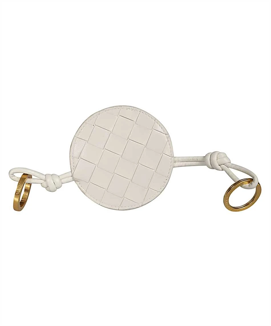 商品Bottega Veneta|Bottega Veneta 女士钥匙扣 629552VCPP39033 白色,价格¥2496,第3张图片详细描述