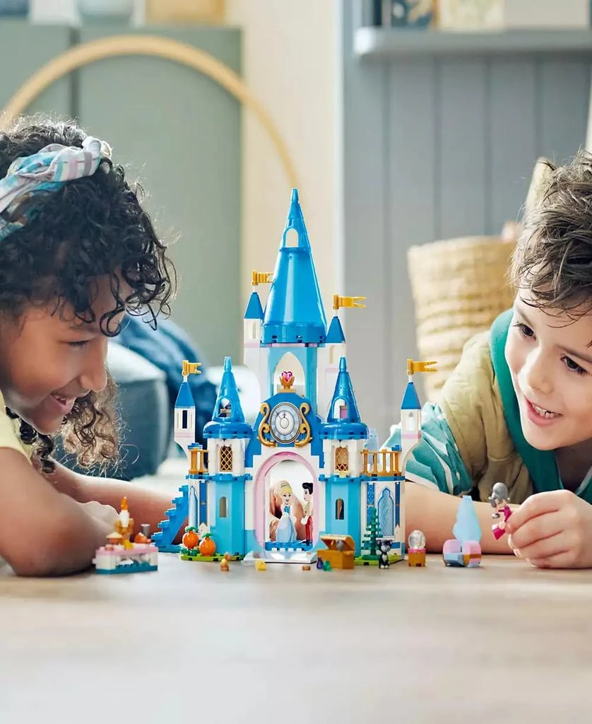 Disney 43206 Cinderella and Prince Charming Castle Toy Minifigure Building Set 商品