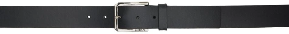 商品Hugo Boss|Black Red Stitching & Branded Buckle Belt,价格¥552,第1张图片