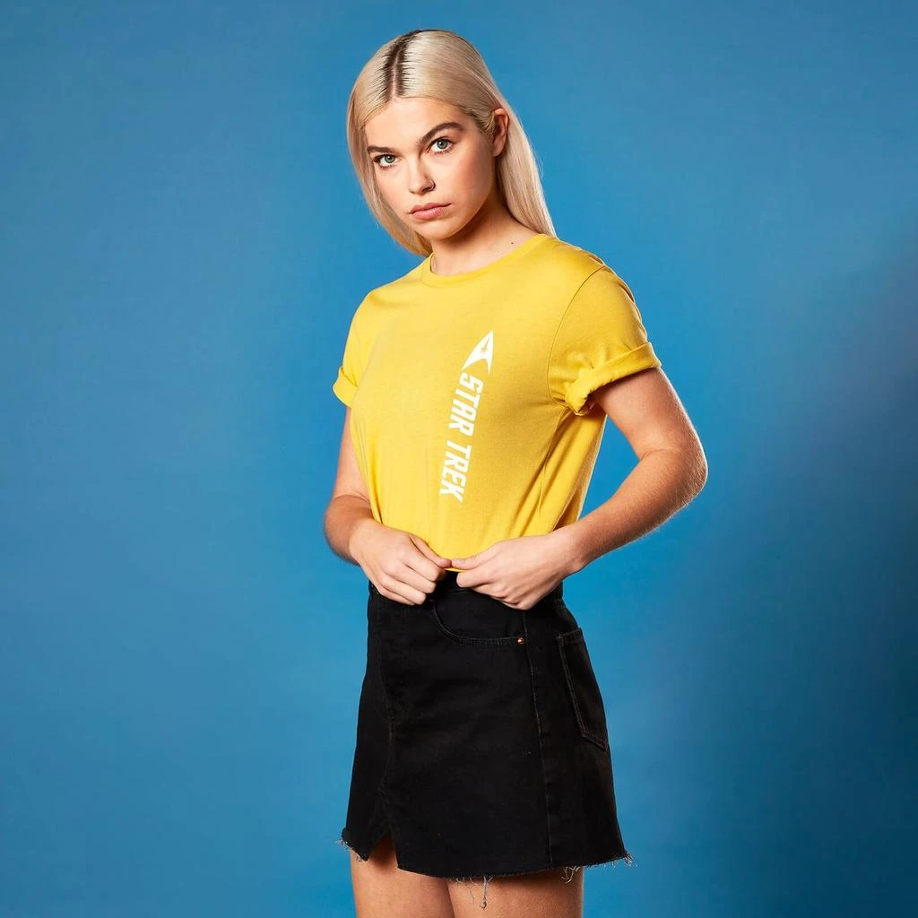 商品Original Hero|Commander Star Trek T-Shirt - Yellow,价格¥169,第4张图片详细描述