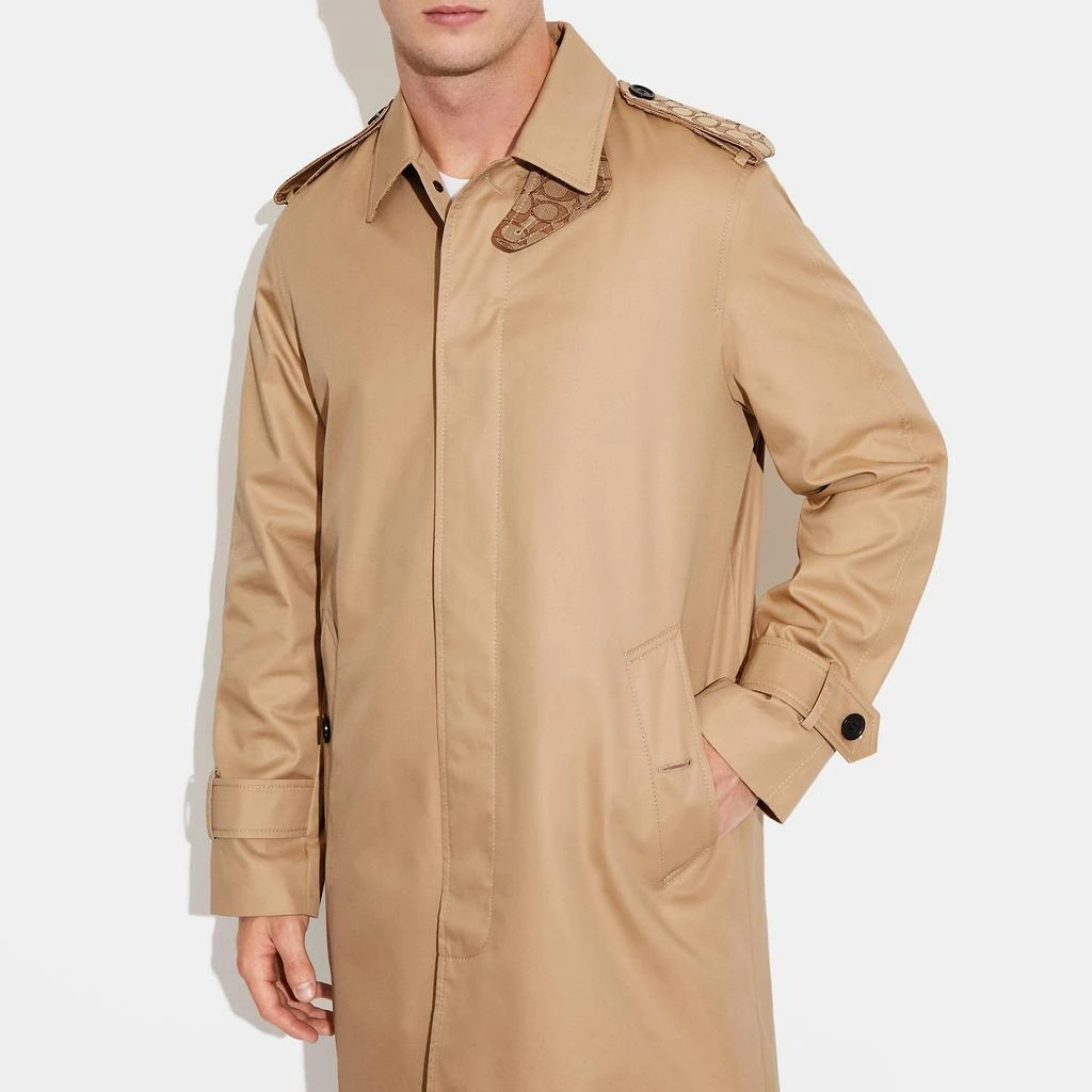 商品Coach|Coach Outlet Mac Coat,价格¥2469,第4张图片详细描述