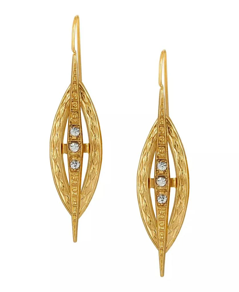 商品2028|Crystal Art Deco Drop Earrings,价格¥193,第2张图片详细描述