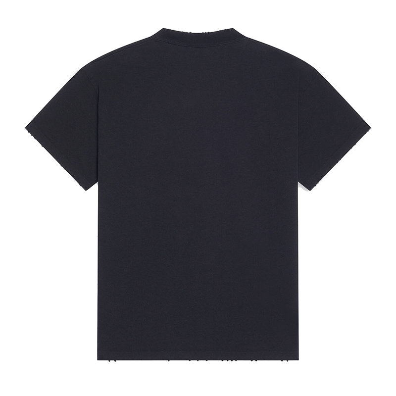 【预售3-7天】Balenciaga/巴黎世家 21年秋冬  SLIME FIT系列  女士黑色棉质短袖T恤612965TLVF11069商品第2张图片规格展示