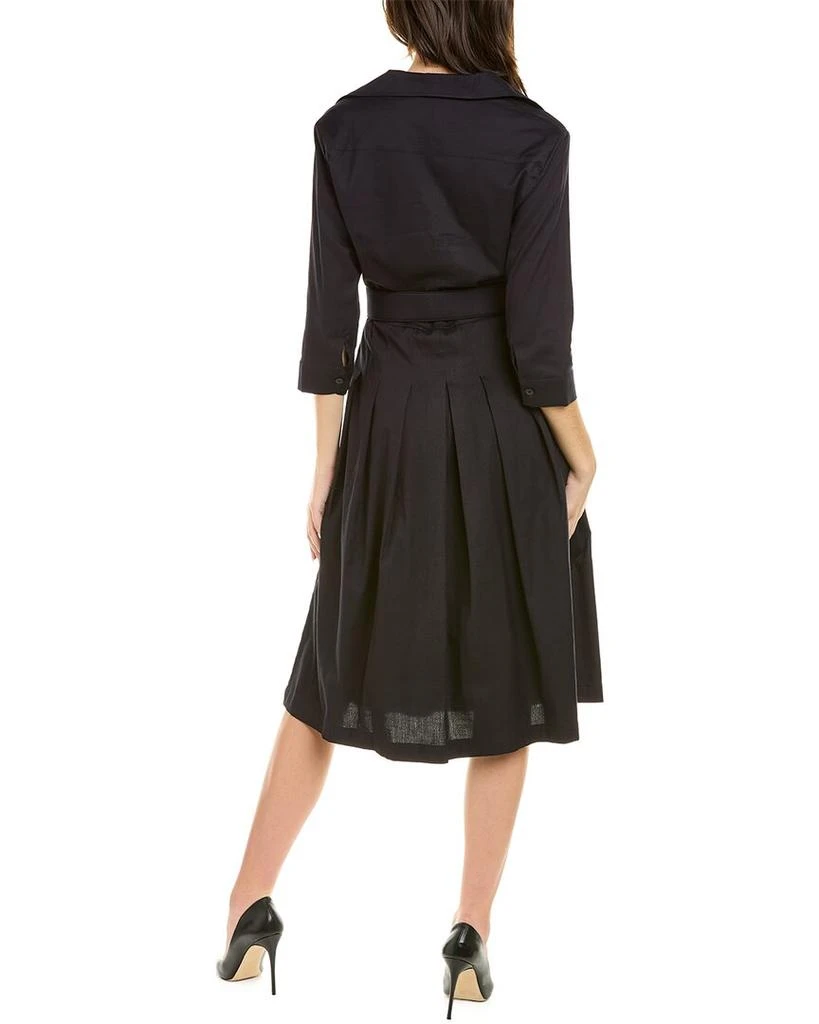 商品SAMANTHA SUNG|Samantha Sung Audrey 3 Silk Shirtdress,价格¥2832,第2张图片详细描述