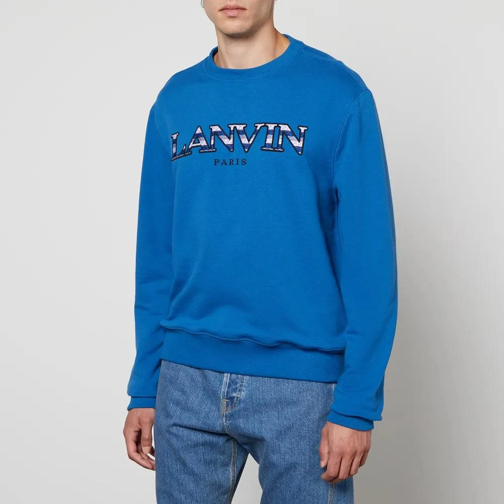 商品Lanvin|Lanvin Curb Cotton-Jersey Sweatshirt,价格¥2202,第1张图片