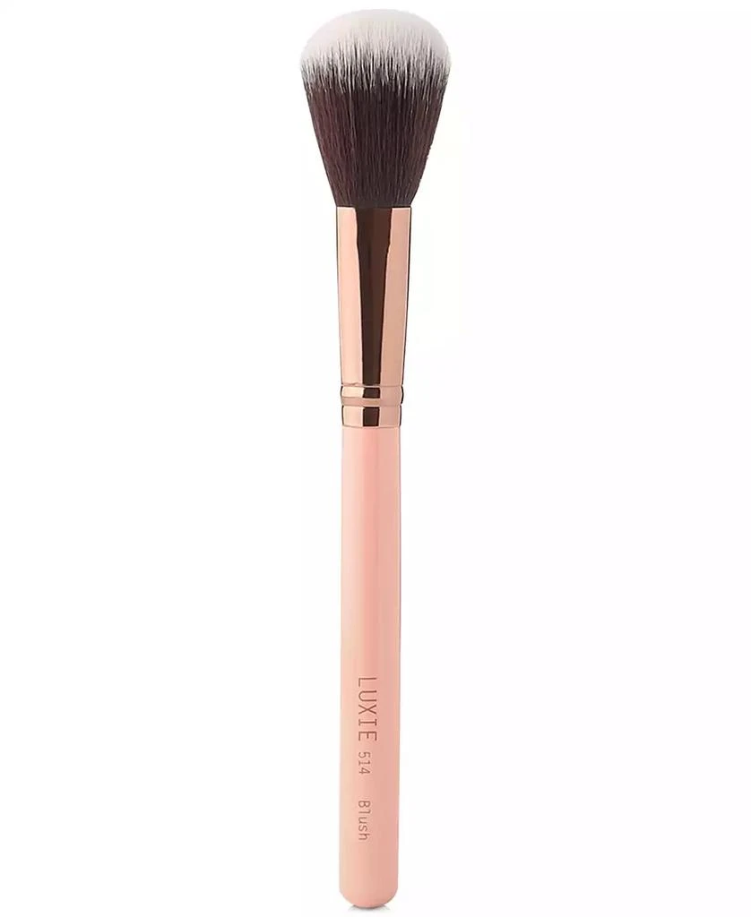 商品Luxie|514 Rose Gold Blush Brush,价格¥172,第1张图片