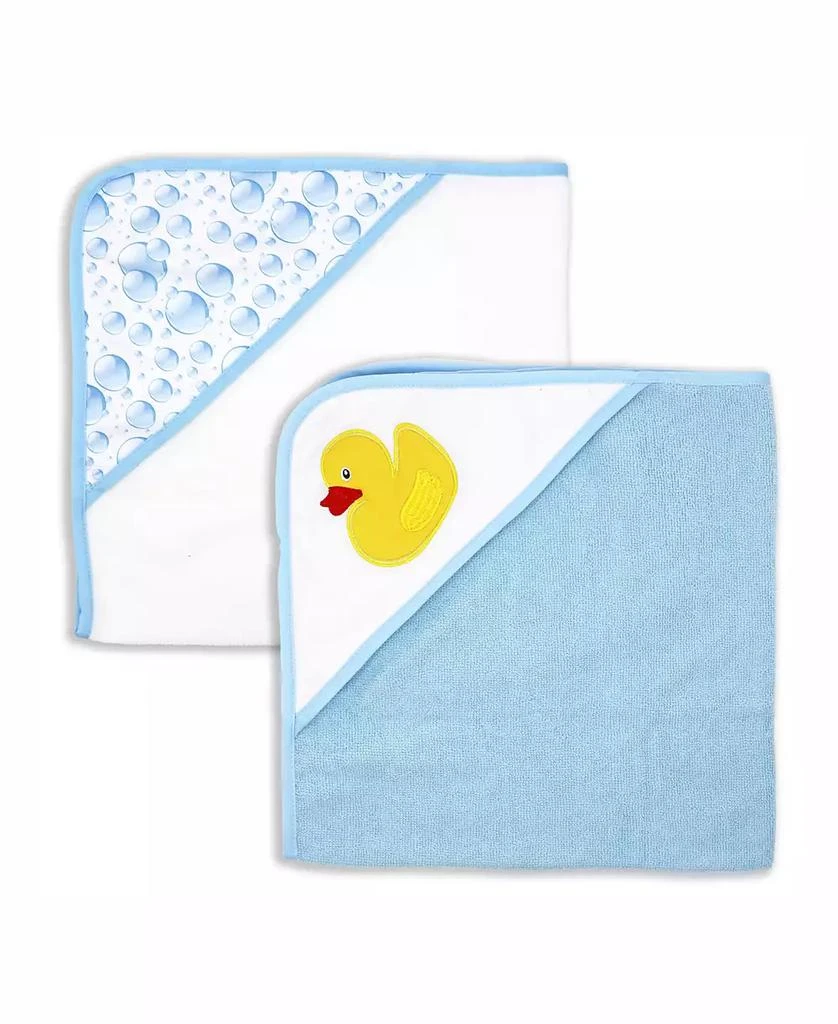 商品3 Stories Trading|Baby Boys or Baby Girls Duck Hooded Towels, Pack of 2,价格¥172,第1张图片