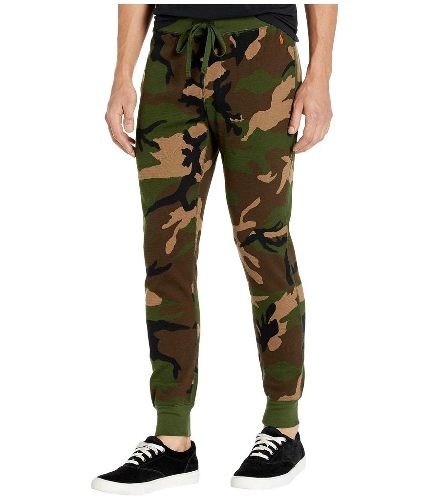 商品Ralph Lauren|Lightweight Waffle Printed Jogger Pants,价格¥428,第1张图片