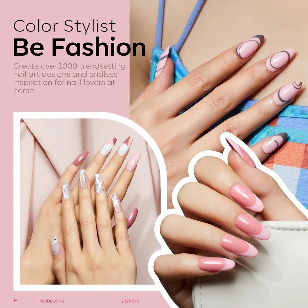 商品[国内直发] MODELONES|Hot Stuff - 9Pcs 6 Colors Gel Nail Polish Kit,价格¥171,第5张图片详细描述