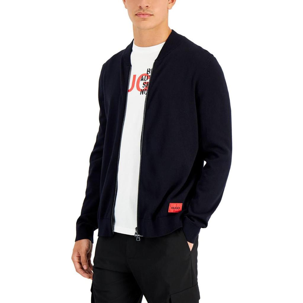 Hugo Hugo Boss Mens San Jacque Cotton Lightweight Soft Shell Jacket商品第1张图片规格展示