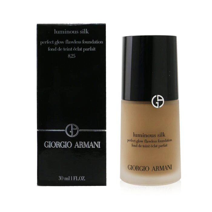 商品Giorgio Armani|Giorgio Armani 柔亮自然粉底液 LSF粉底液 保湿修饰控油定妆遮瑕 - # 8.25 (粉调小麦色) -8.25 (粉调小麦色)(30ml/1oz),价格¥708,第2张图片详细描述