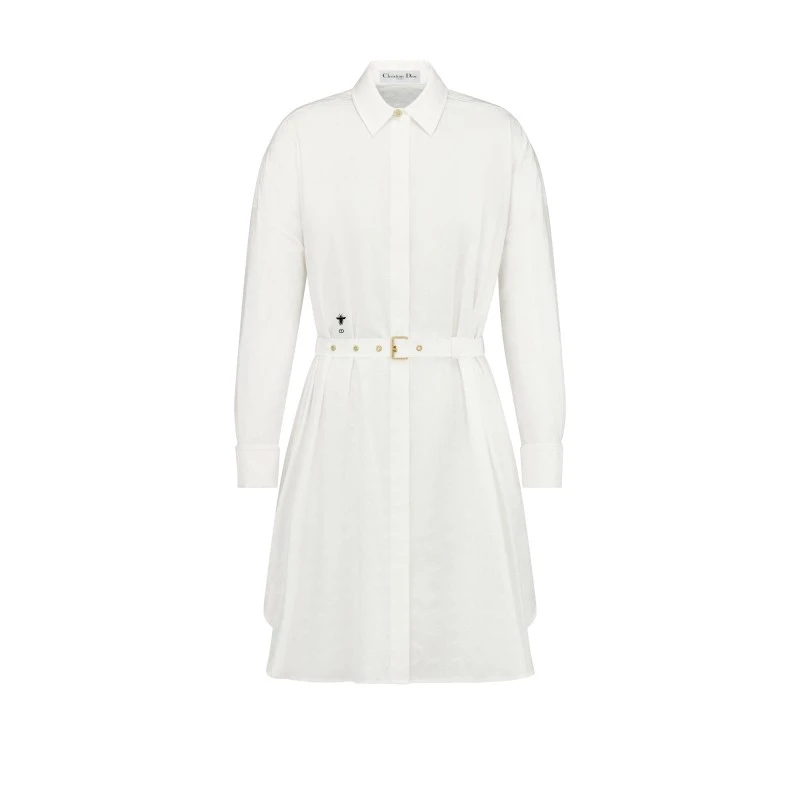 商品Dior|Dior 迪奥 女士白色棉质连衣裙,价格¥22770,第5张图片详细描述