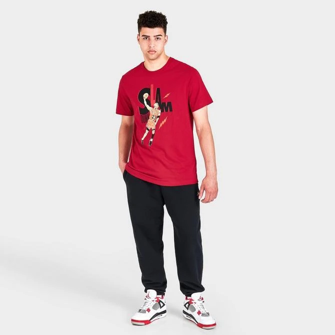 商品Jordan|Men's Jordan Game 5 Graphic Print Short-Sleeve T-Shirt,价格¥187,第2张图片详细描述