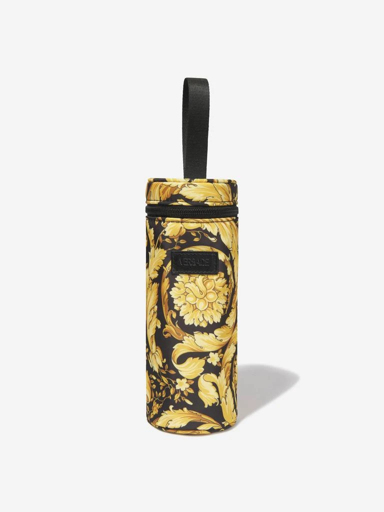 商品Versace|Versace Black Unisex Barocco Print Baby Bottle Holder,价格¥870,第1张图片