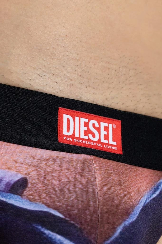 商品Diesel|Diesel X ToFF Pr-Umbr-Jocky Front Printed Jock Strap,价格¥147,第4张图片详细描述