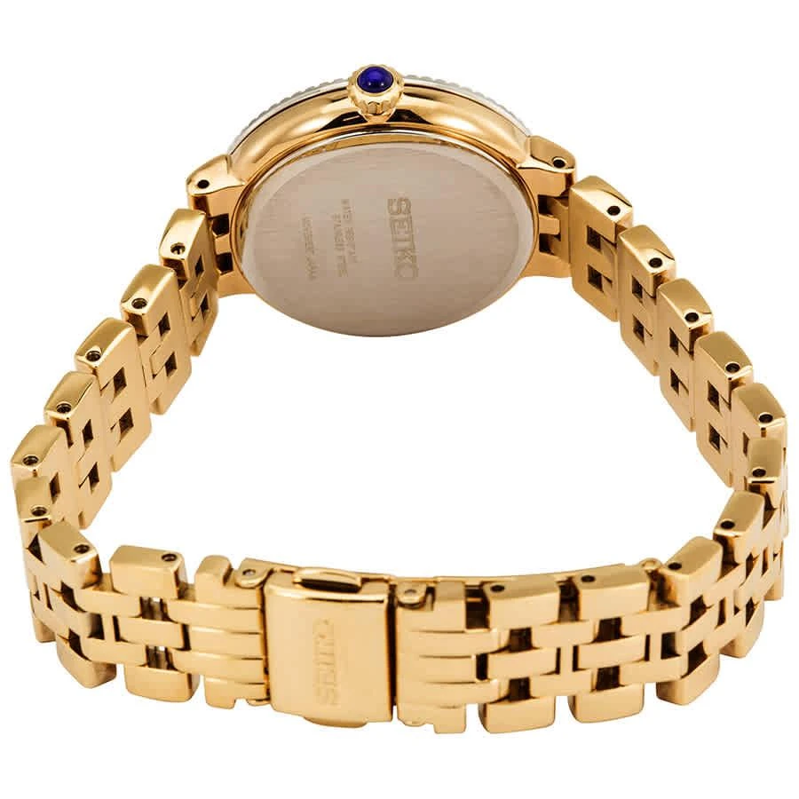 商品Seiko|Seiko Silver Dial Ladies Gold-tone Watch SRZ512P1,价格¥1370,第3张图片详细描述