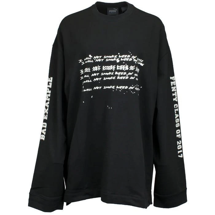 商品Puma|Fenty by Rihanna Long Sleeve Graphic Crew Neck T恤,价格¥227,第1张图片