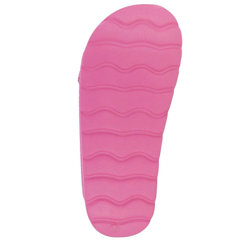 商品Sugar|Little Girls Double Buckle Flat Slide Sandals,价格¥127,第5张图片详细描述