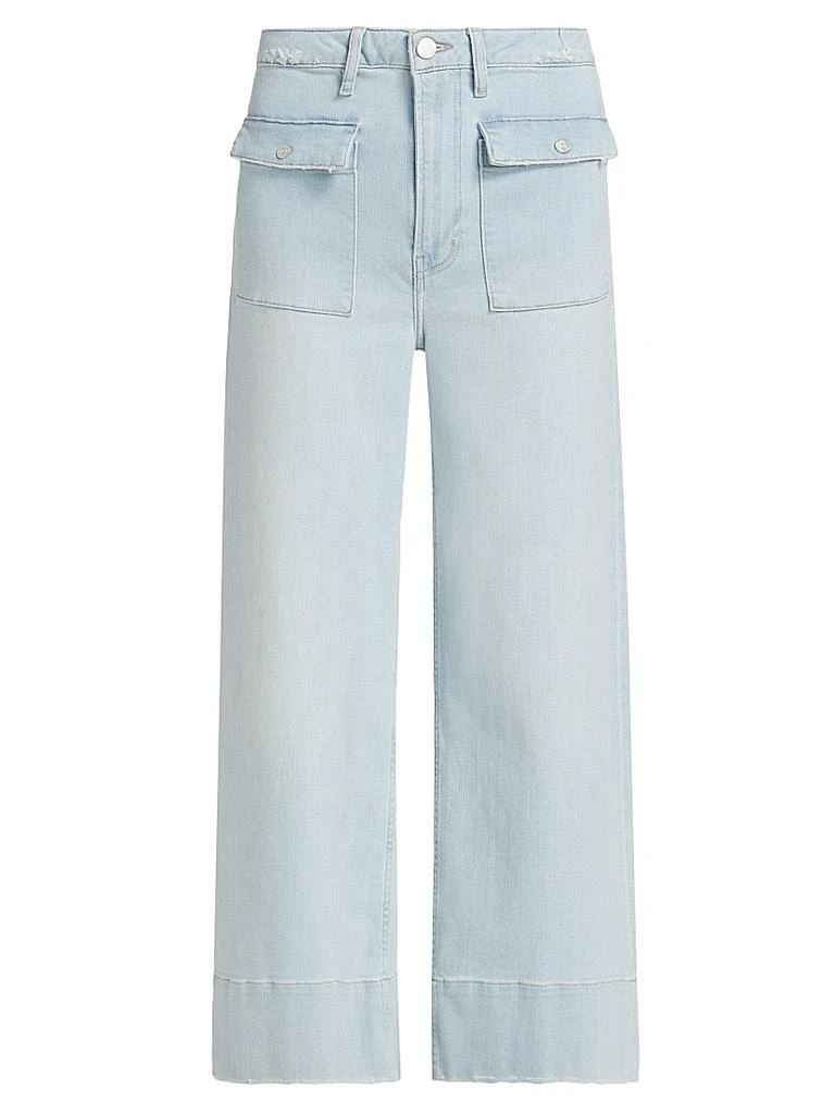 商品FRAME|The '70s Patch Pocket Straight-Leg Jeans,价格¥824,第1张图片