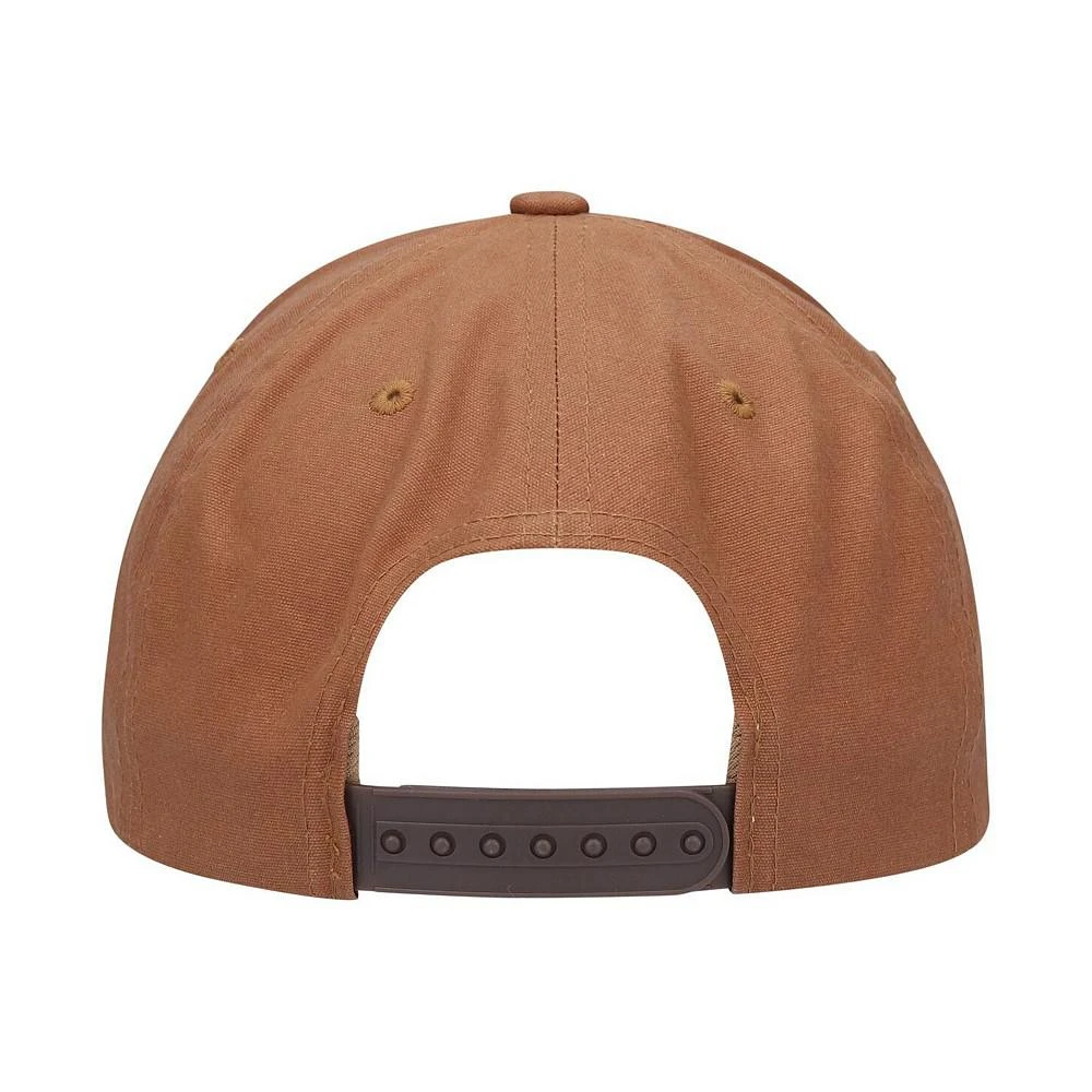 商品Brixton|Men's Brown Palmer Proper Crossover Snapback Hat,价格¥165,第4张图片详细描述