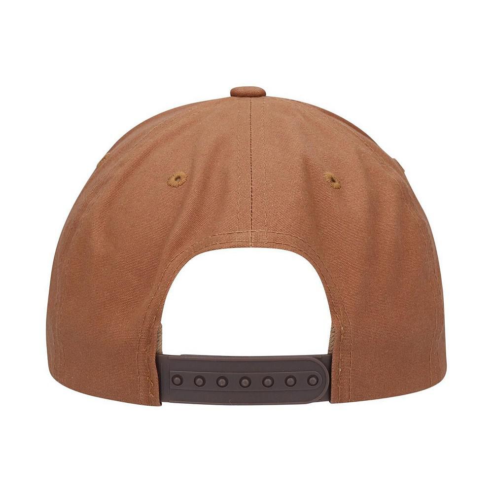 商品Brixton|Men's Brown Palmer Proper Crossover Snapback Hat,价格¥163,第6张图片详细描述