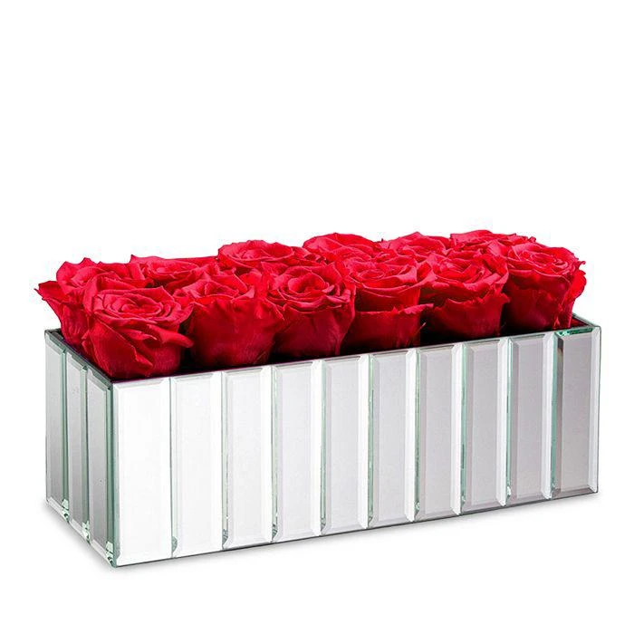 商品Rose Box NYC|12 Rose Modern Mirrored Centerpiece,价格¥2374,第1张图片